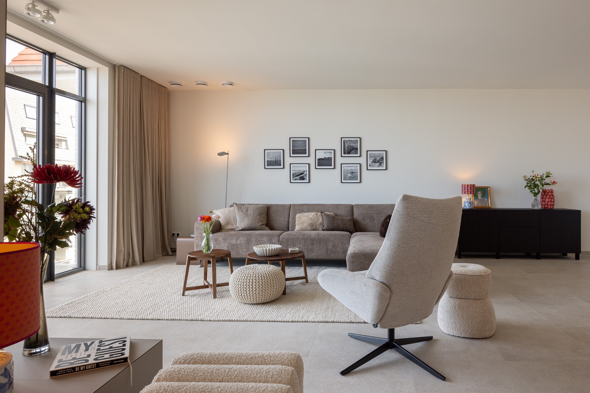 cadzandbadcsight luxe woonkamer zeezicht