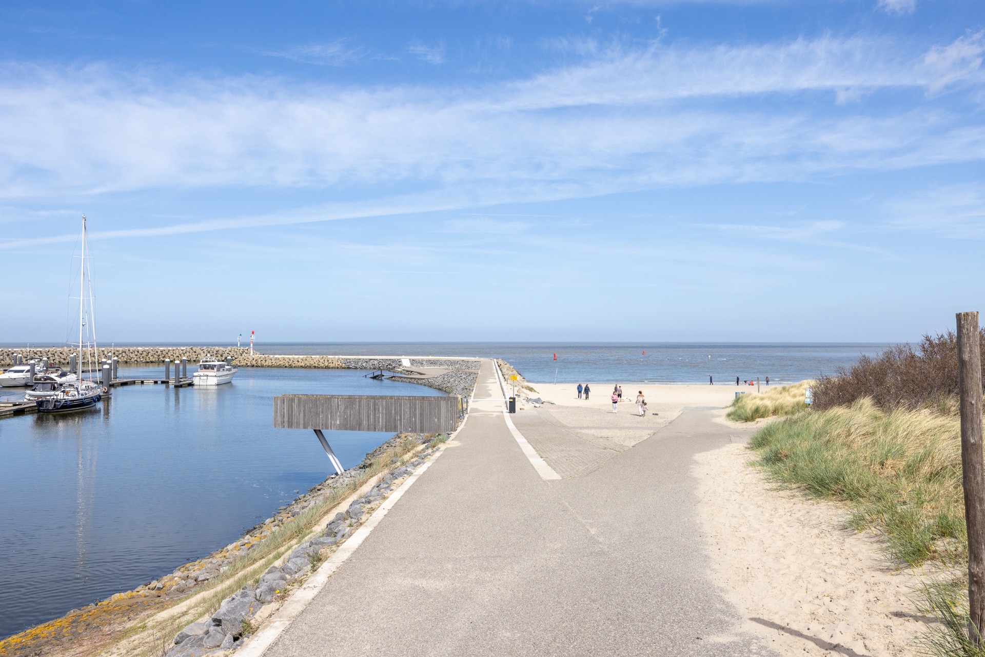 cadzandbadcsight strand cadzand bad loopafstand